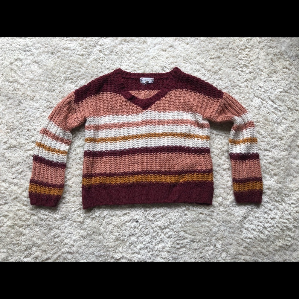 Pink Rose Sweater